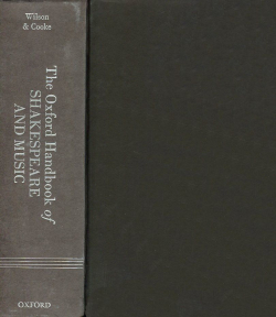 Oxford handbook of Shakespeare
