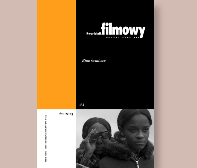okładka numeru 132 Kwartalnika Filmowego